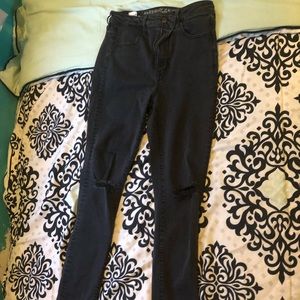 Black skinny jeans American Eagle